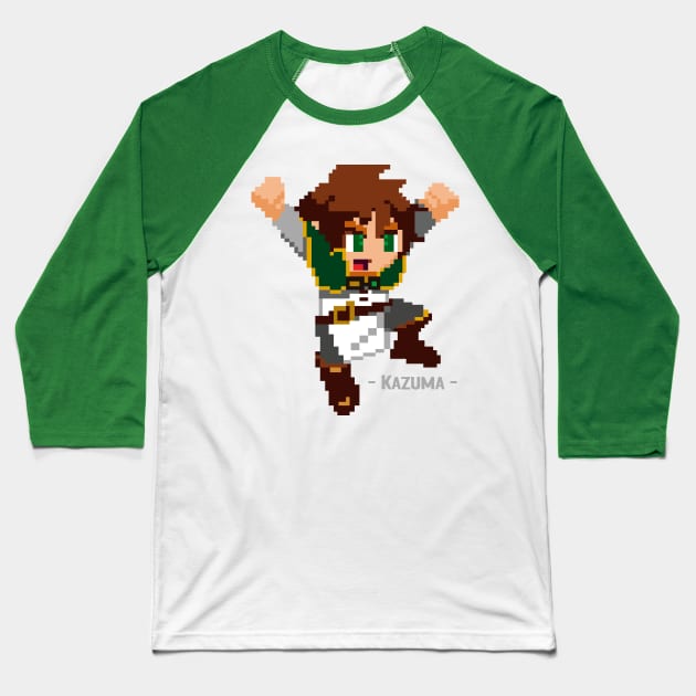 Kazuma Baseball T-Shirt by vizcan